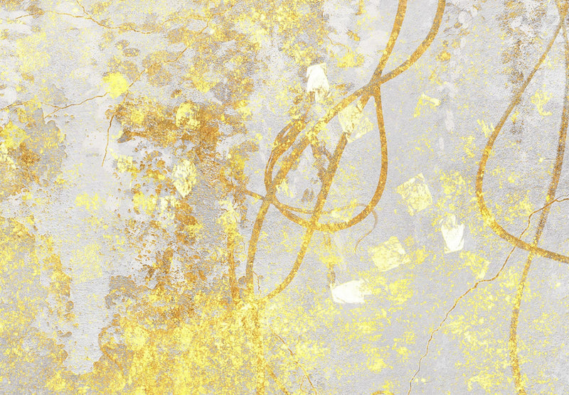 Fototapetes ar abstrakciju - Pazudušais zelts, 137301 G-ART