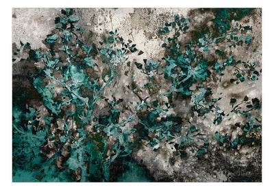 Fototapetes ar abstrakciju - Skandināvijas zaļš, 142881 G-ART