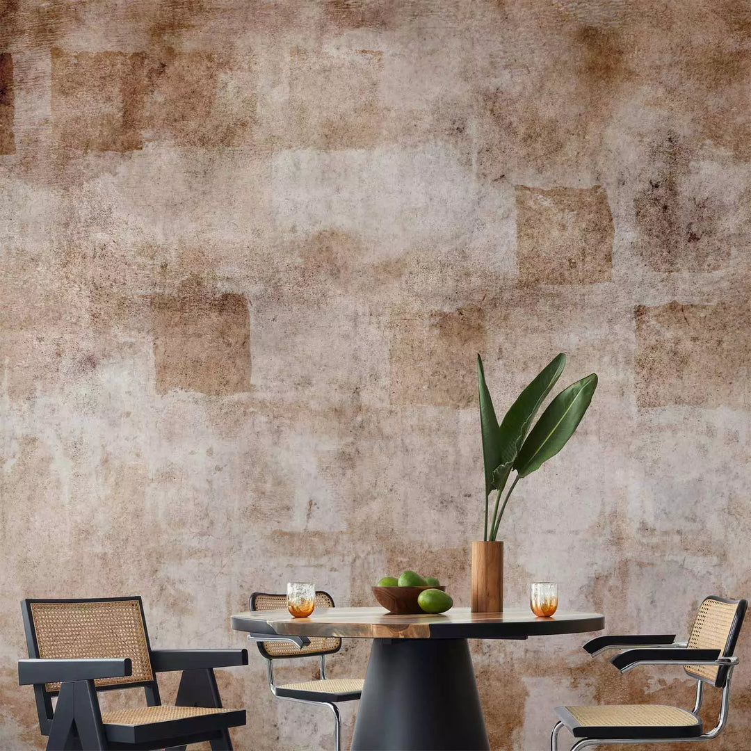 Fototapetes guļamistabai ar abstrakciju tumši bēšos toņos, viesistabai G-ART