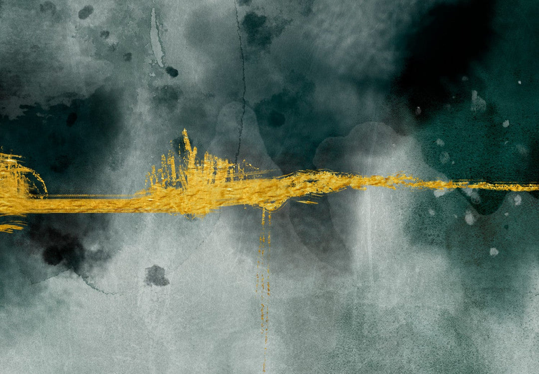 Fototapetes ar abstrakciju - Zelta horizonts - 138180 G-ART