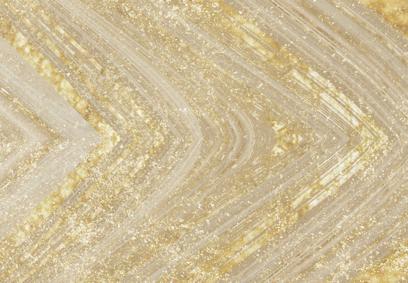 Fototapetes ar abstrakciju zeltā krāsā - Zelta viļņi, 146374 G-ART