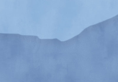 Fototapetes ar abstraktiem kalniem zilos toņos, 138184 G-ART