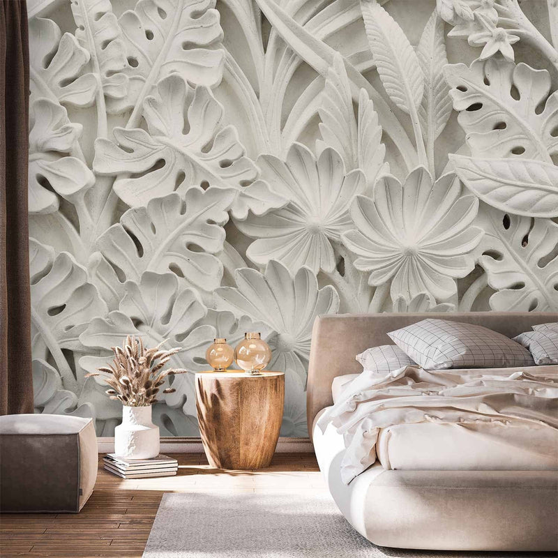 Wall Murals with aure pages in gray tones order and buy G-art