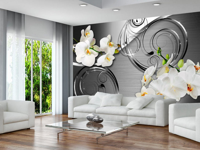 Fototapetes ar baltam orhidejām - Cerība 2, 59715 G-ART