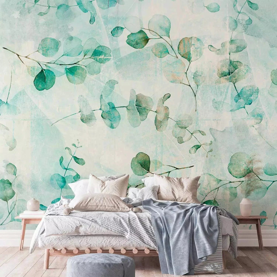 Fototapetes ar dabas motīviem - Zaļā daba - nomierinošā krāsā G-ART