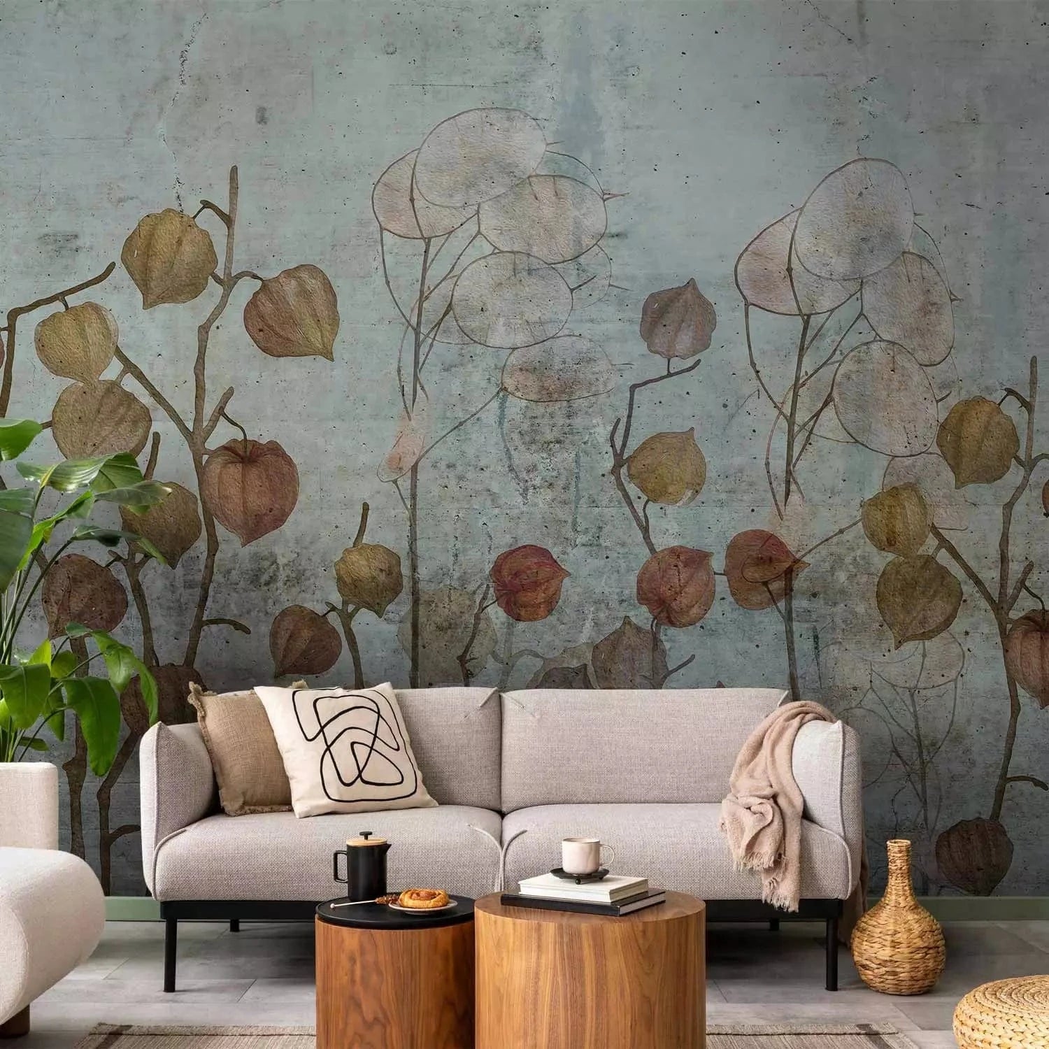 Fototapetes ar dabas motīvu - Lunaria - viesistabai, guļamistabai G-ART