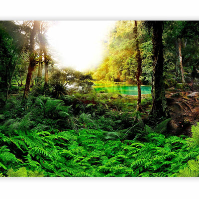 Fototapetes ar dabu viesistabai - ainava ar tropu džungļiem - 60505 G-ART