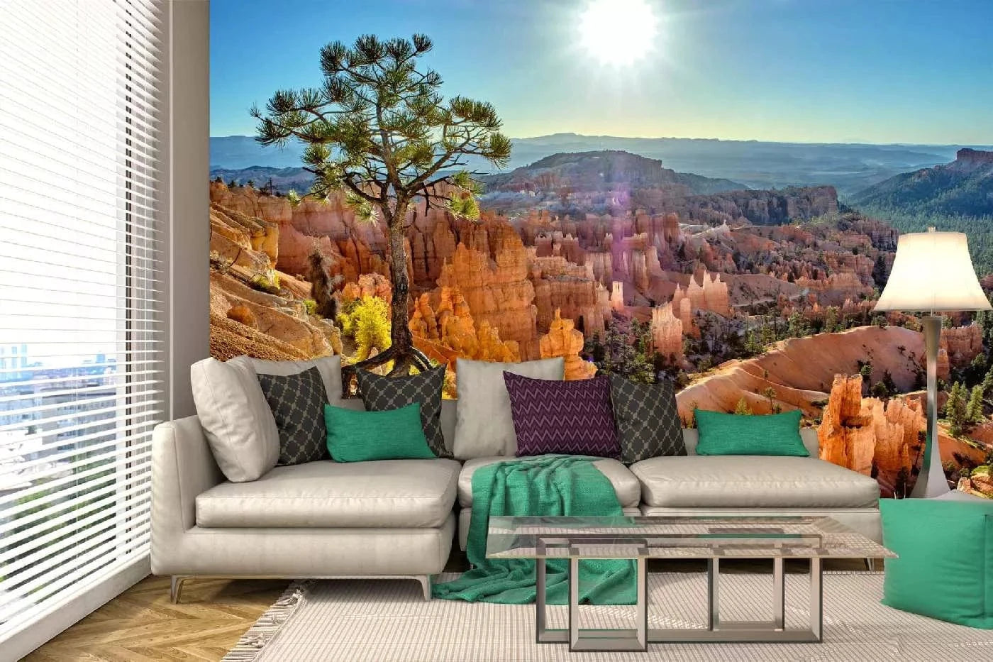 Fototapetes ar dabu - Braisa kanjona nacionālais parks, zila D-ART