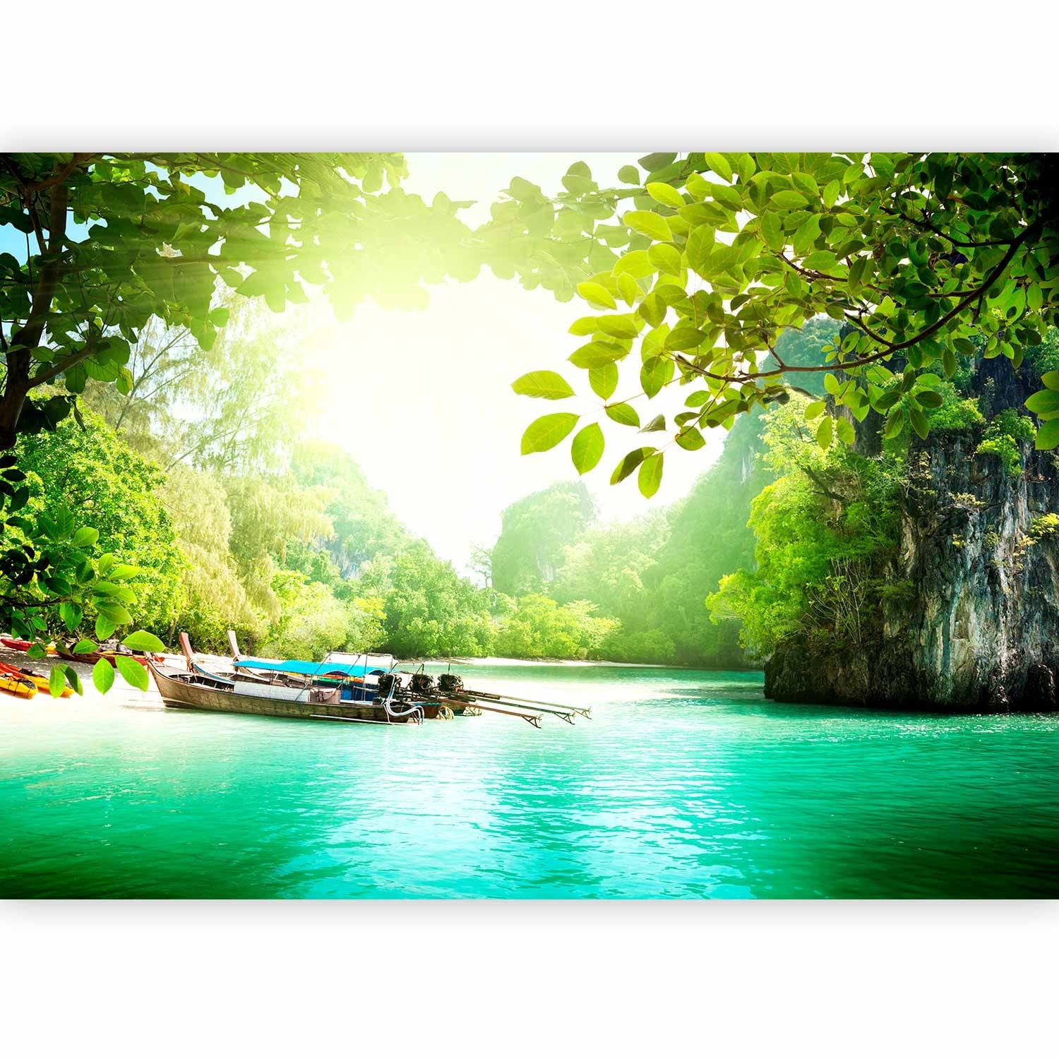 Fototapetes ar skaistu dabu - Paradīzes ainava - 61665  G-ART