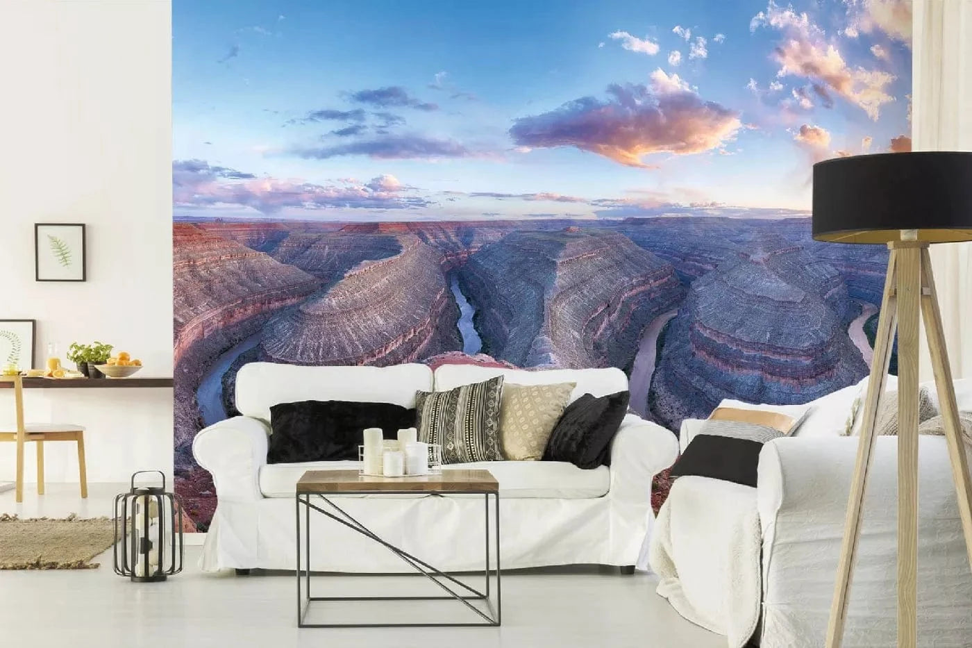 Fototapetes ar dabu - San Juan upe, zilā krāsā D-ART