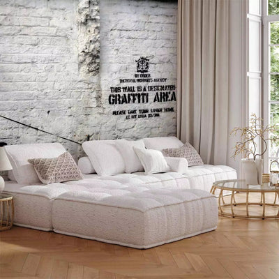 Fototapetai su grafičiais Banksy stiliumi - Graffiti Square - 62288 G-ART