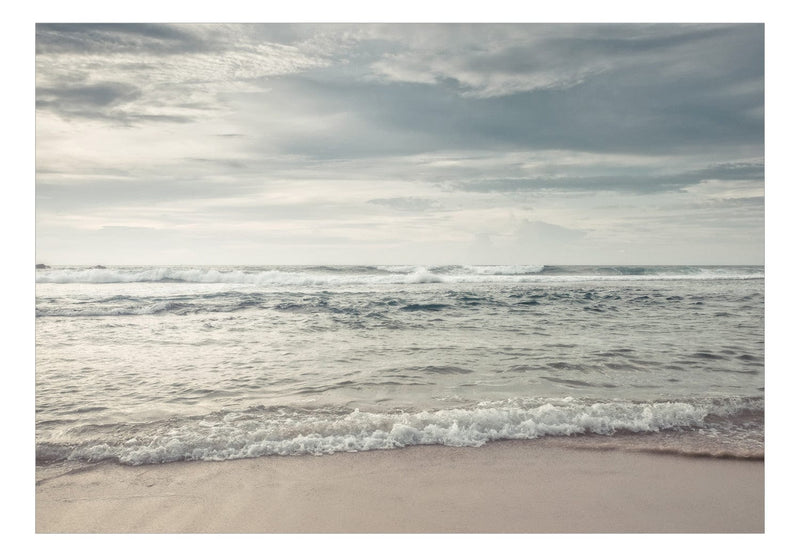 Fototapetes ar jūras viļņiem un pludmali - Klusa vieta, 138799 G-ART