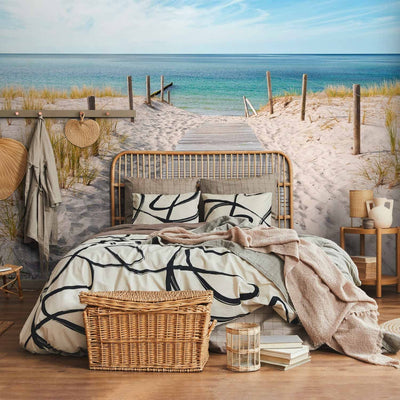 Wall Murals with sea landscape - a holiday by the sea, 61670 G -art