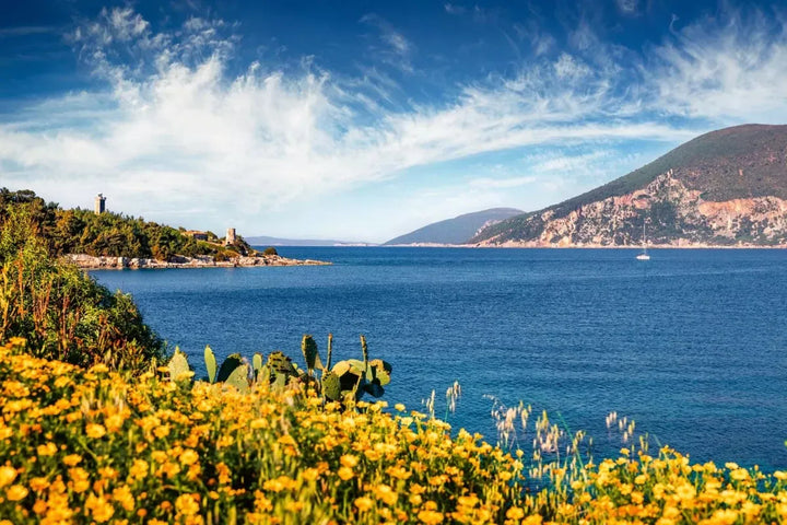 Wall Murals by the sea - Ionian Sea, 375x250 cm