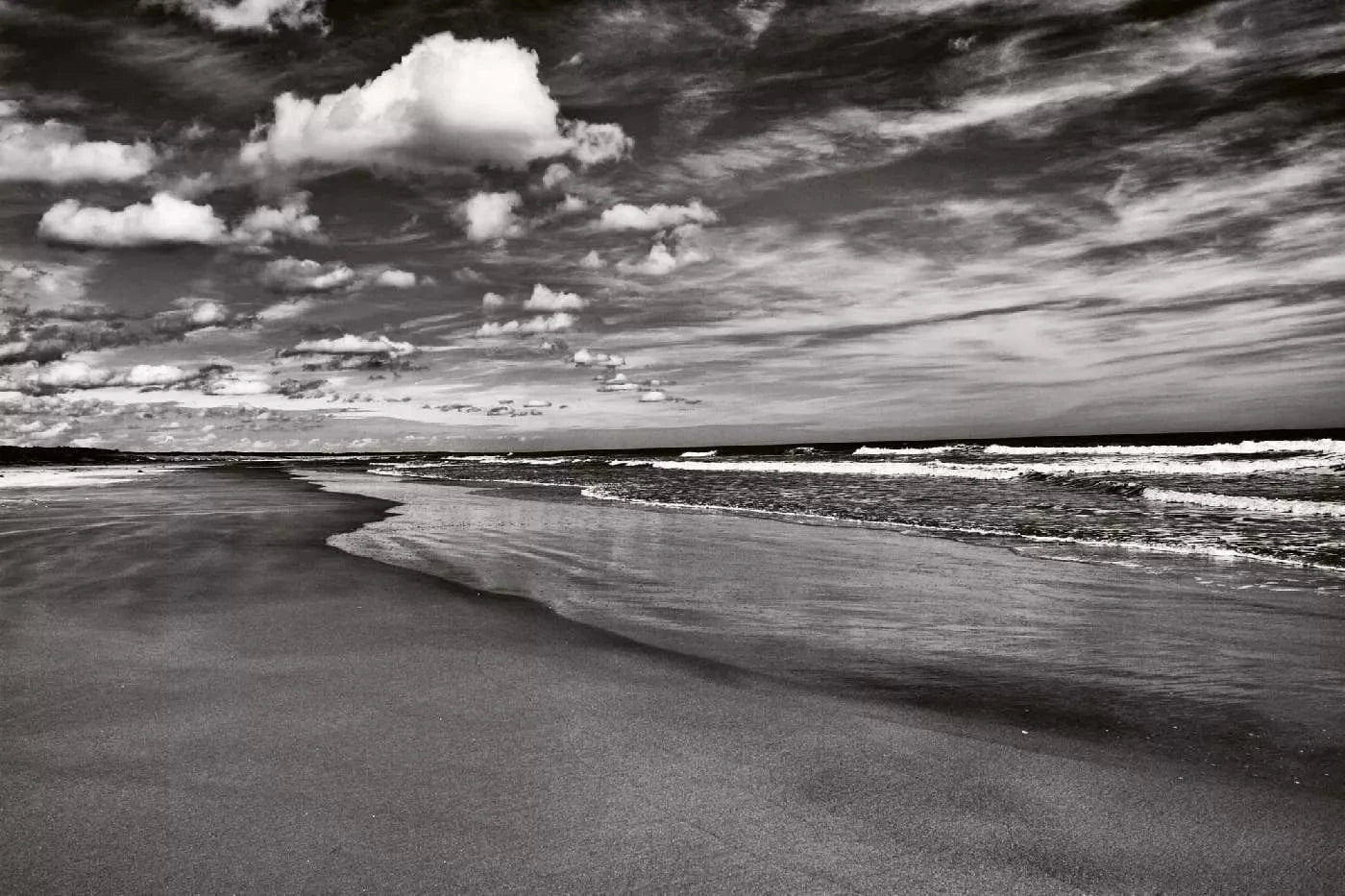 Fototapetes - Melnbalta jūra - elegants interjers D-ART