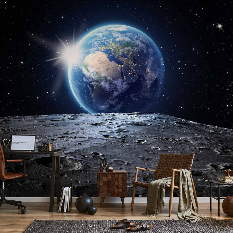 Wall Murals with a space theme - View of the Earth, 60168 G-ART