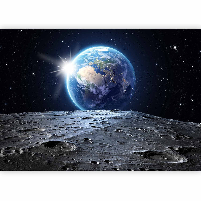 Wall Murals with space theme - view of Earth - 60168 G -Art