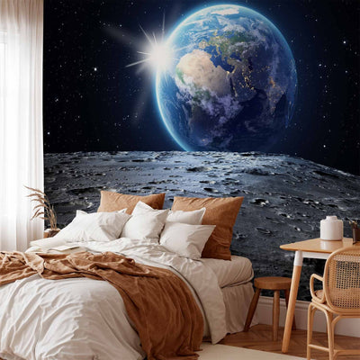 Wall Murals with space theme - view of Earth - 60168 G -Art