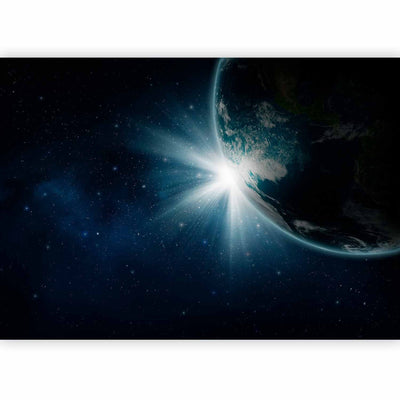 Birth of the World - Dark Space Landscape with Stars - 60169 G -Art