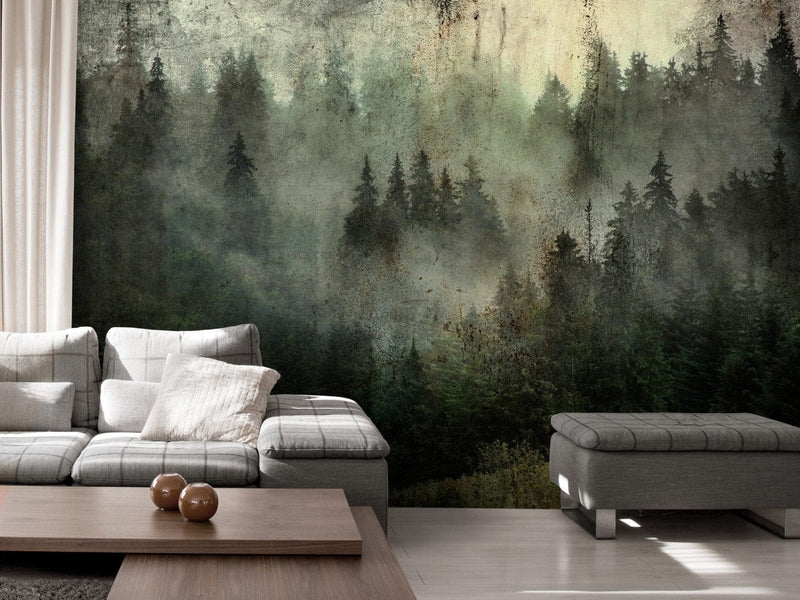 Fototapetes ar mežu vintāžas stilā - Meža skaistums, 142883 G-ART