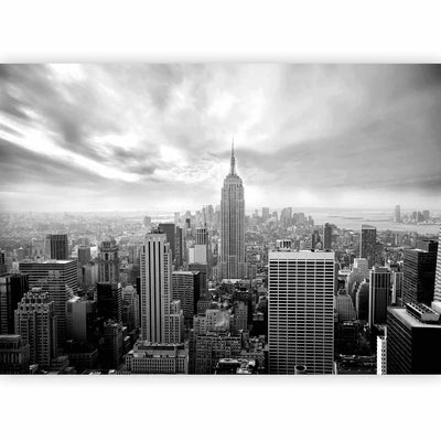 Valokuvatapetti New Yorkin kanssa harmaa - Vanha New York - 61504 G-ART