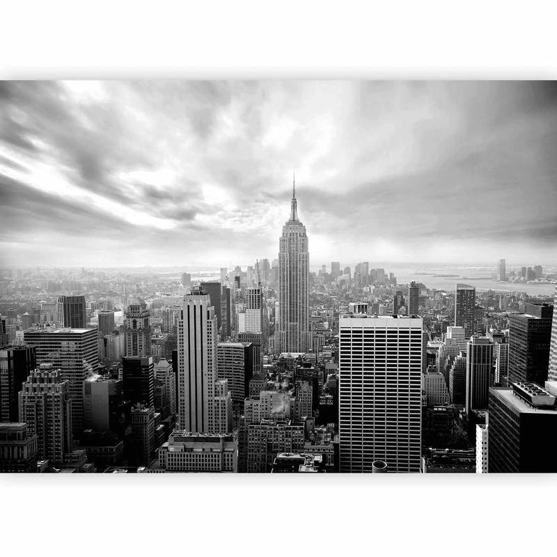 Valokuvatapetti New Yorkin kanssa harmaa - Vanha New York - 61504 G-ART