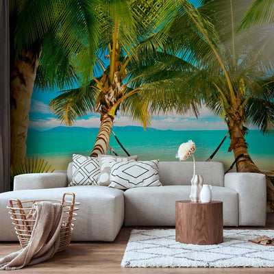 Wall Murals with palms - a sunny duo, 61674 G -art
