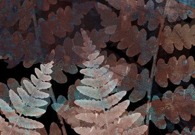 Fototapetes ar papardes lapām - Papardes mežā, 143047 G-ART