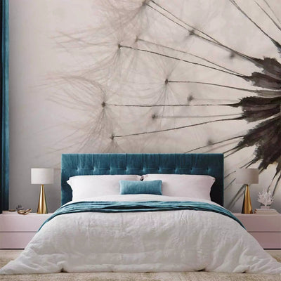 Wall Murals - white dandelions, 60649g-art