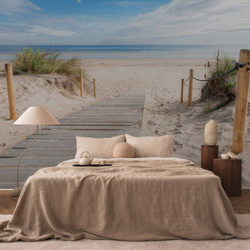 Wall Wall Murals with the beach - on the beach - 61592g -art