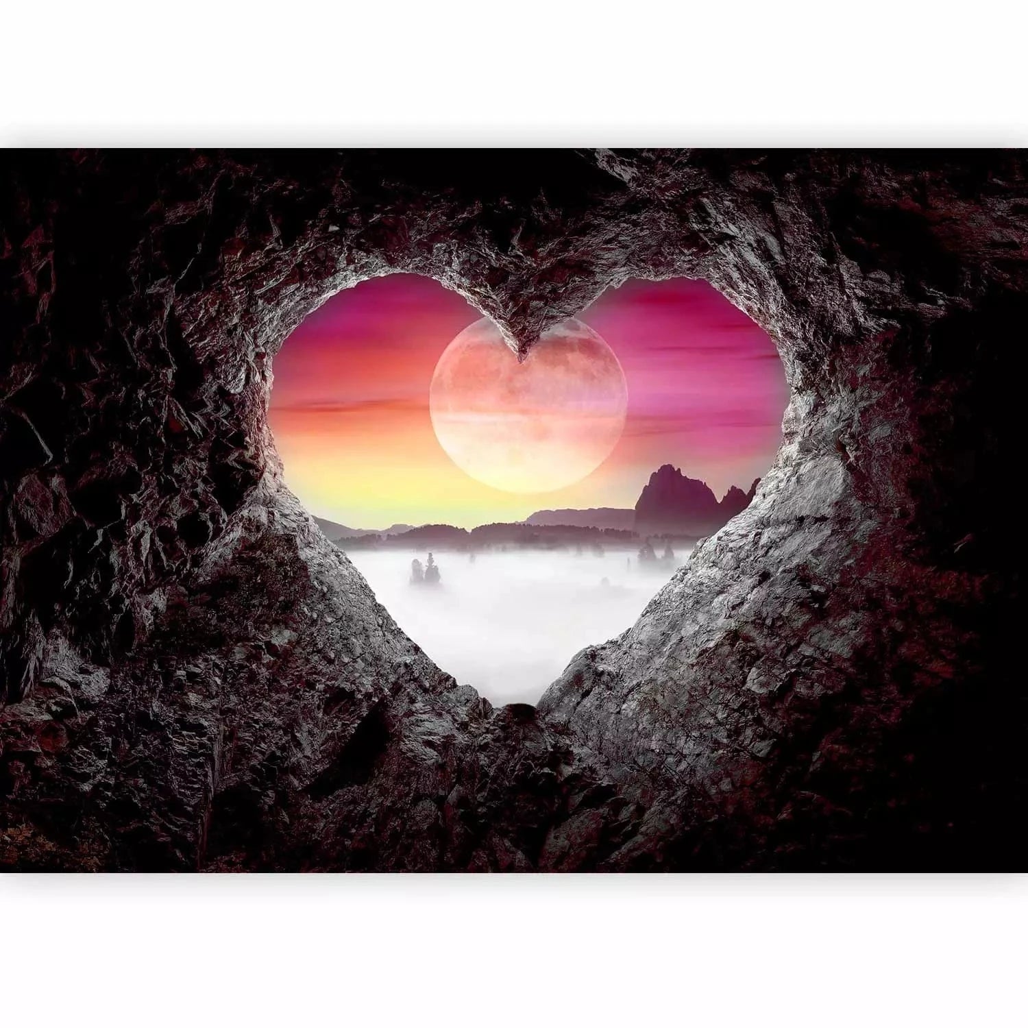 Fototapetes ar romantisku tematiku - Mēness gaisma, 106614 G-ART