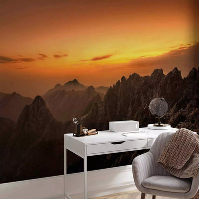 Wall Murals - Mountain landscape - beautiful landscape from the mountain peaks, 59949 G-ART