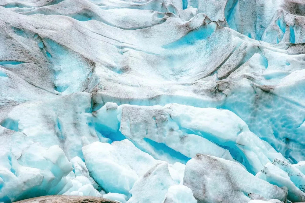Fototapetes ar sniegotu skatu - Nigardsbreen ledājs,  D-ART