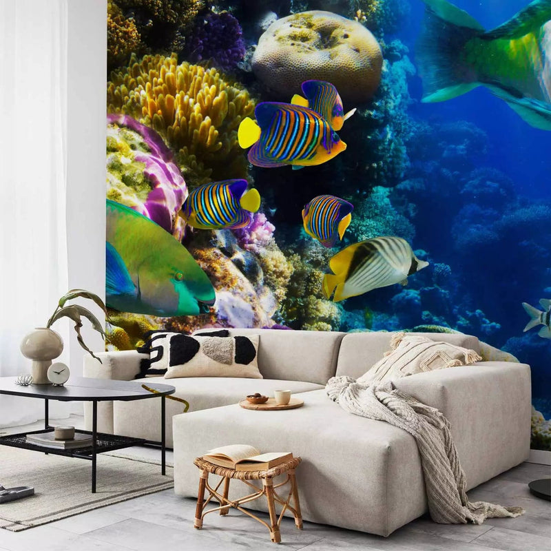 Wall Murals with tropical fish and corals - Underwater paradise G-ART