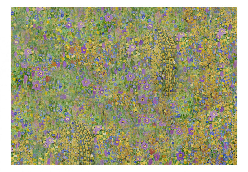 Fototapetes ar ziediem - fragments no Gustava Klimta darba, 143823 G-ART
