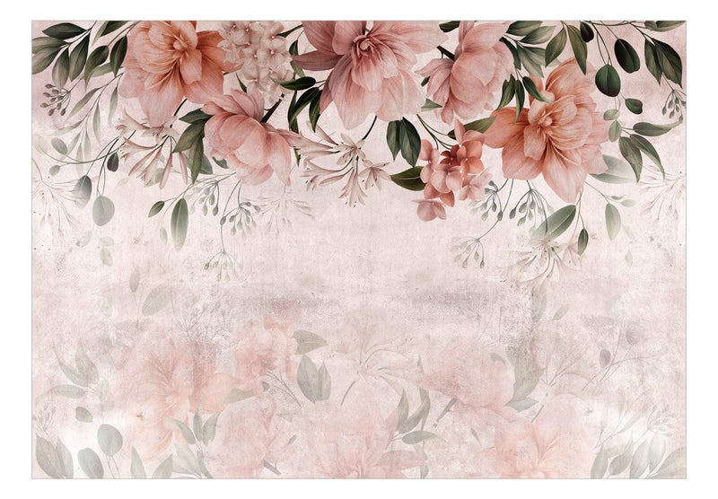 Fototapetes ar ziediem - Smaržīgi sapņi, rozā, 143178 G-ART