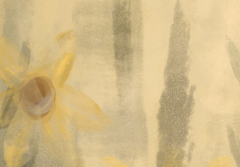 Fototapetes ar ziediem - Vasaras siltos toņos, 14294 G-ART