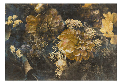 Fototapetes ar ziediem vintāžas stilā - Retro ziedi, 143070 G-ART
