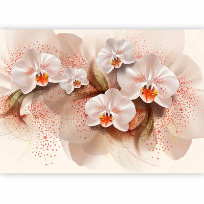 Fototapeet - kahvatukollased orhideed, 60176 G-Art