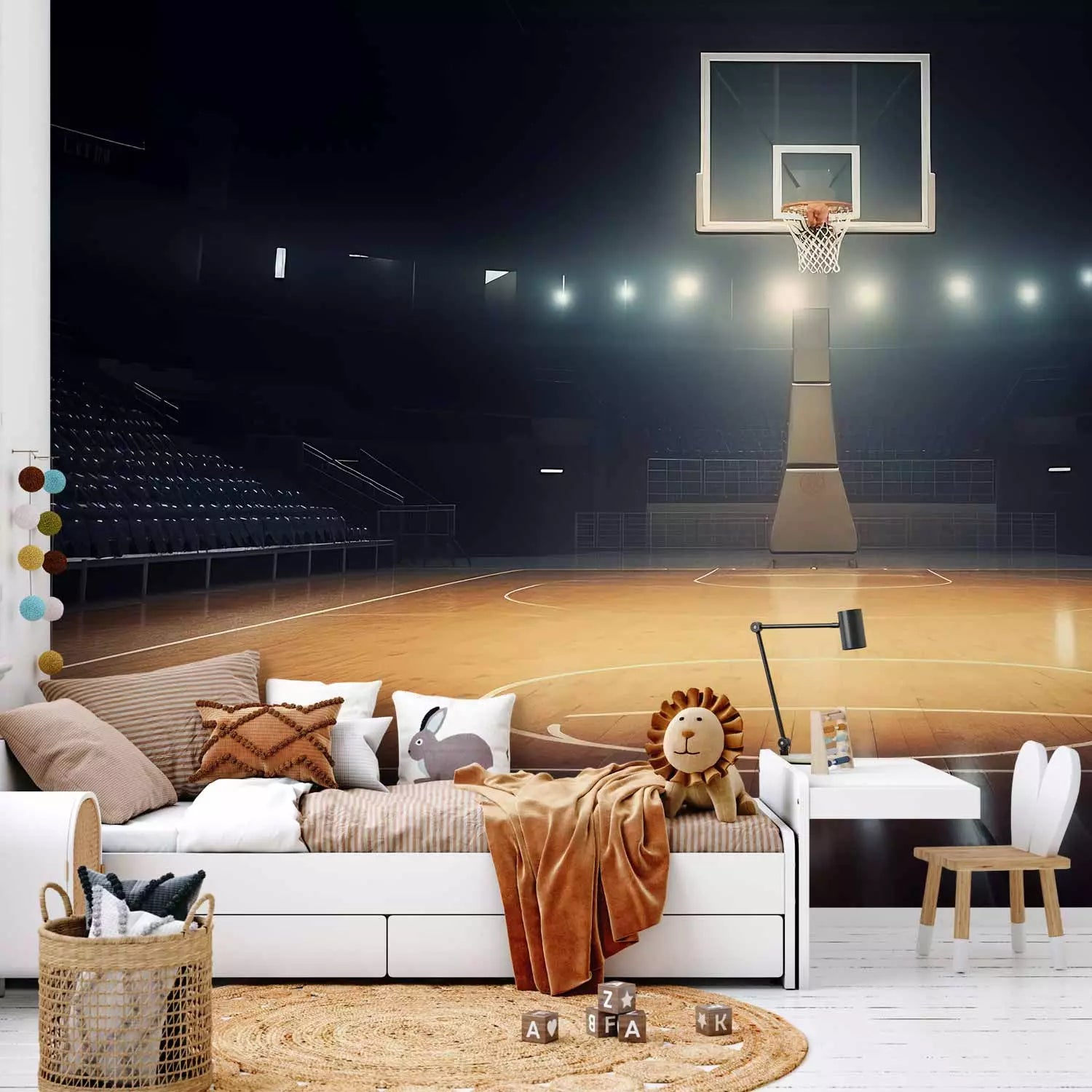 Fototapetes ar sporta tematiku - Basketbola laukums, 150677 G-ART