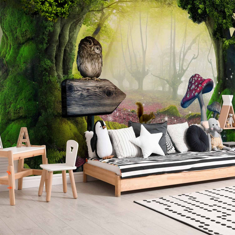 Wall Murals baby room with a fairy tale motif - 60556 G -art -