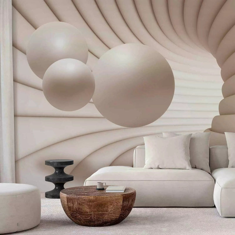 Wall Murals 3d - In the beige tunnel, 61922, order your size at G-ART