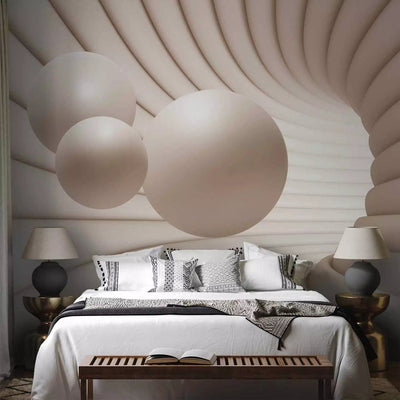 Wall Murals 3d - In the beige tunnel, 61922, order your size at G-ART