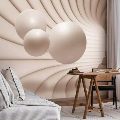 Wall Murals 3d - In the beige tunnel, 61922, order your size at G-ART