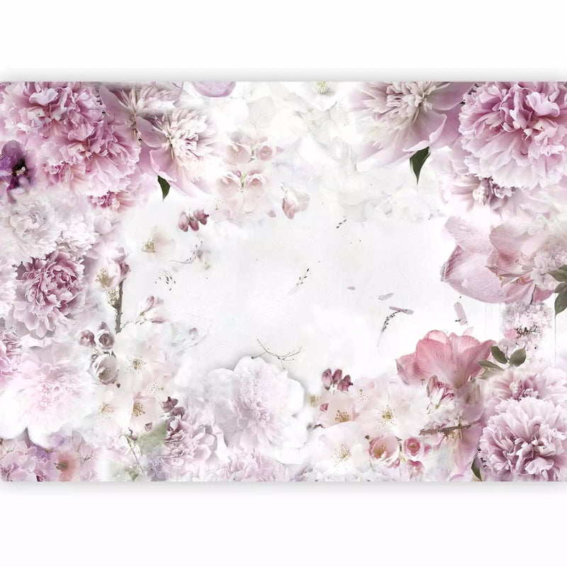 Wall Murals -Design: Pink-white bouquet with peonies in your bedroom g-art