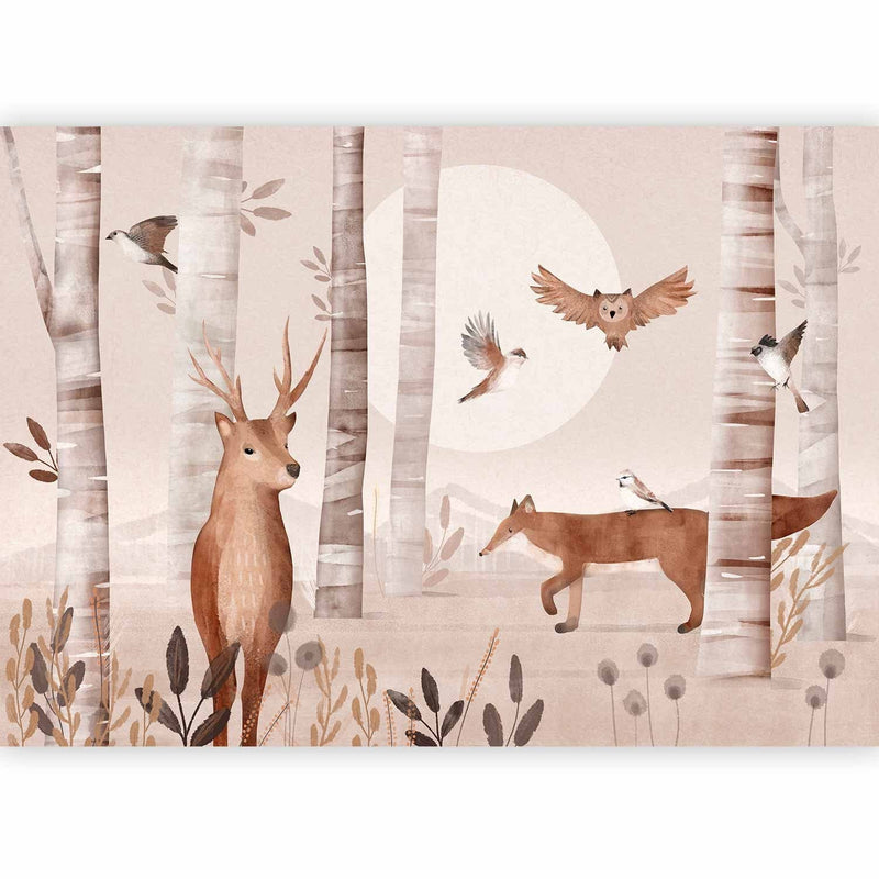 Wall Murals with animals for children&