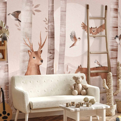 Wall Murals with animals for children's room -animal stories -143429 G -art