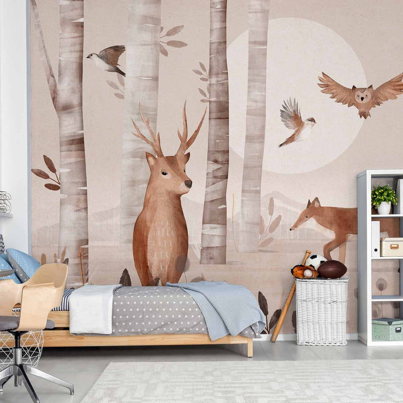 Wall Murals with animals for children&