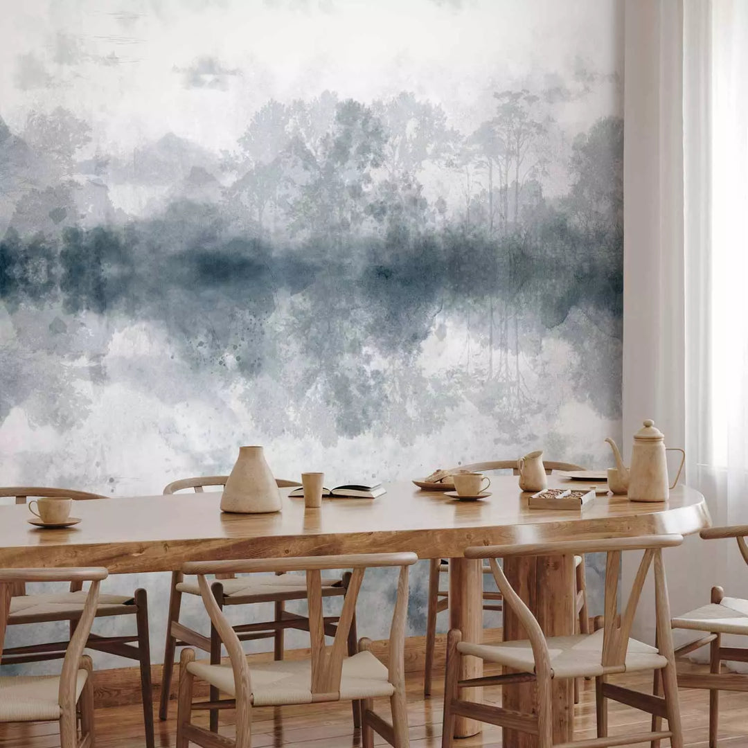 Fototapetes - Ezers pelēkā krāsā - 138826 G-ART