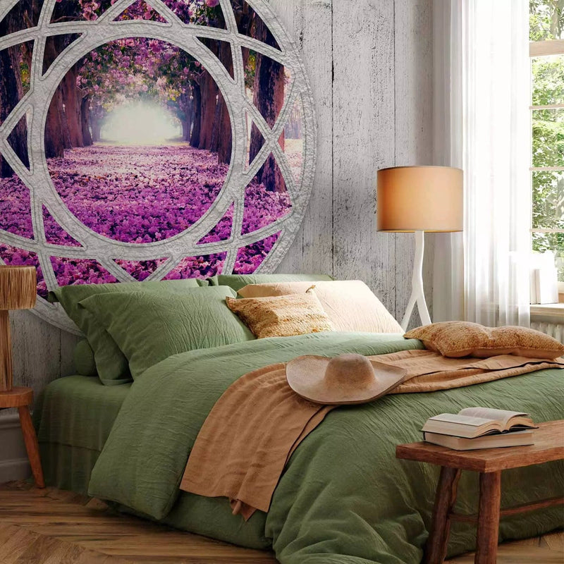 Wall Murals - Window view in Provence style with illusion effect, 60402 G-art